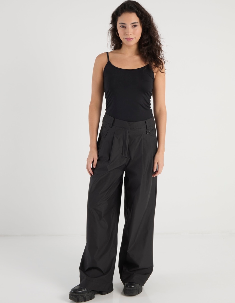 Pants amplio con elástico para mujer 2