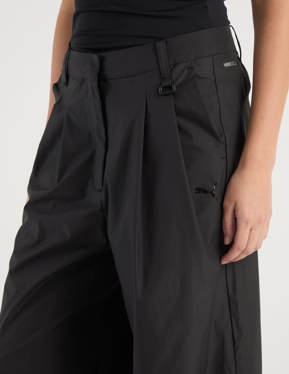 Pants amplio con elástico para mujer 4