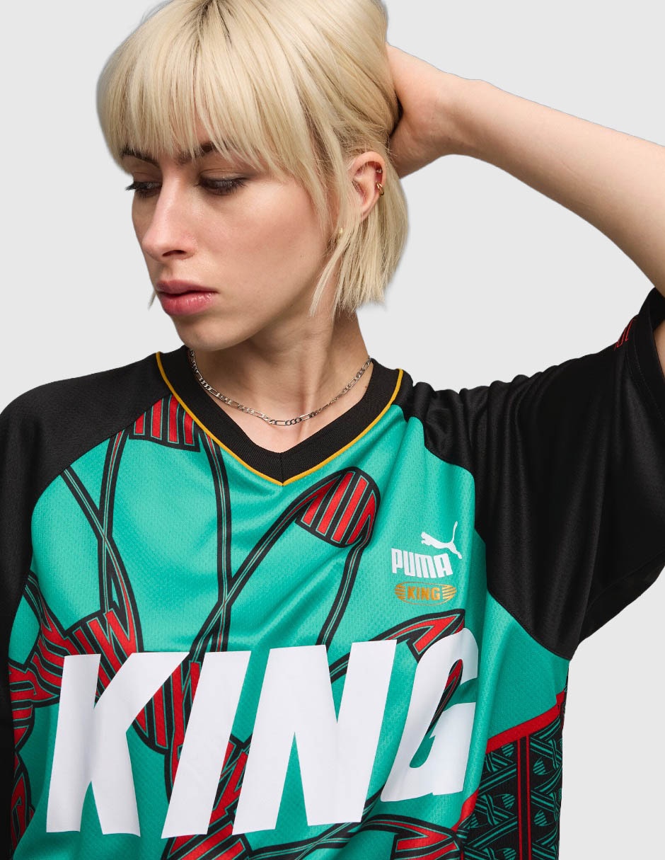 Playera manga al codo cuello redondo para mujer 3
