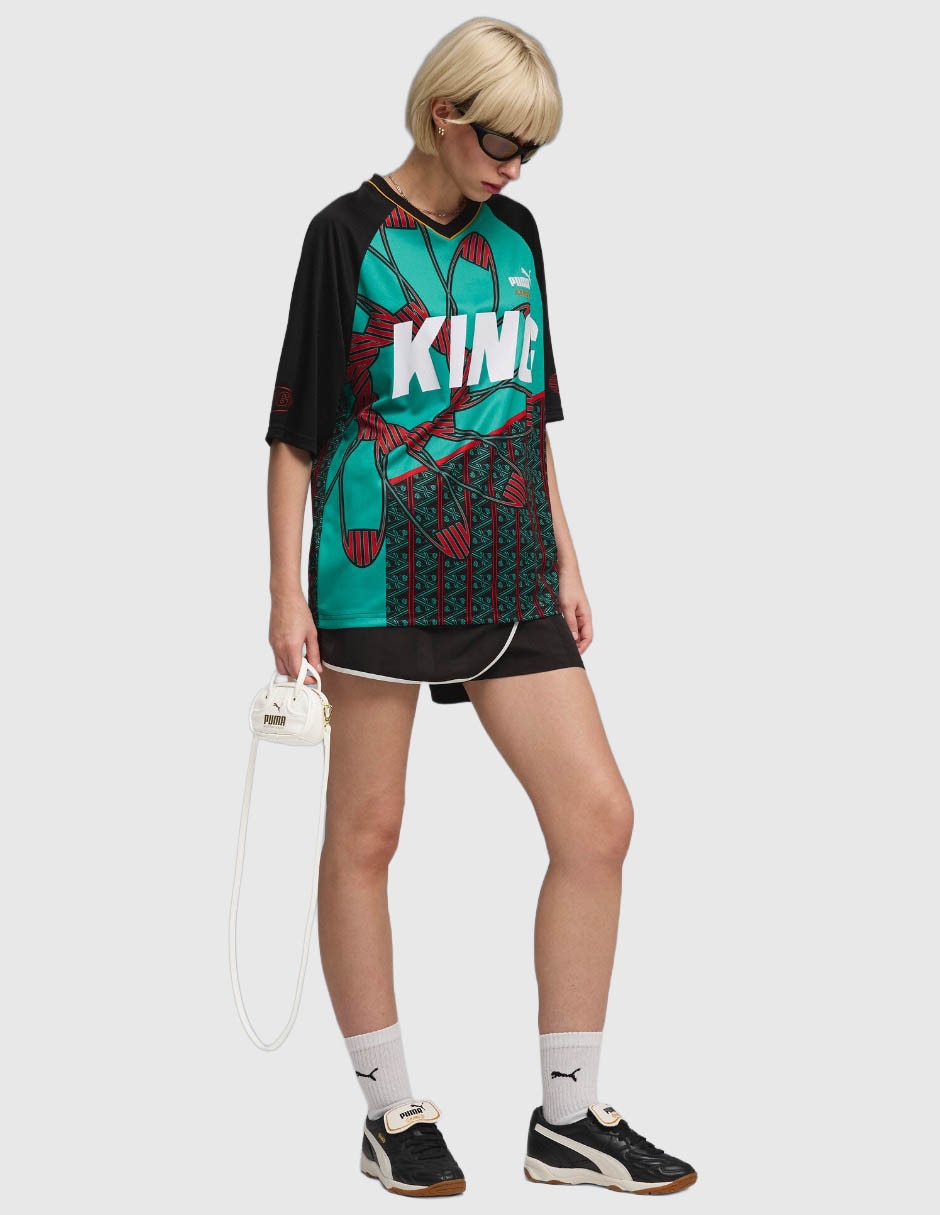 Playera manga al codo cuello redondo para mujer 4
