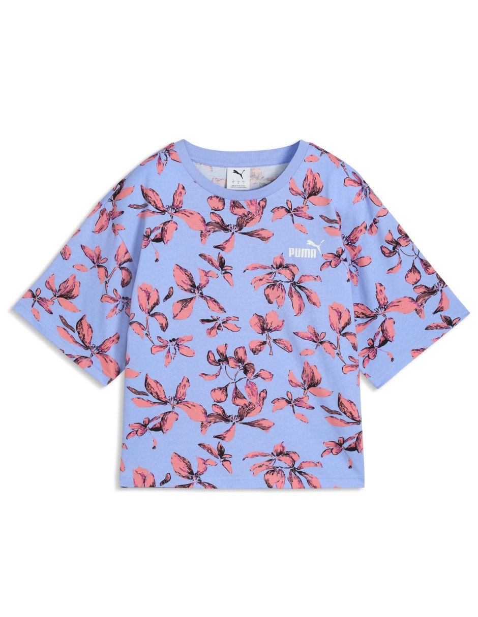 Playera manga corta Ess Nature 2.0 cuello redondo para mujer