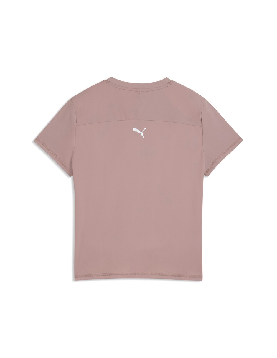 Playera manga corta Dare to cuello con cierre para mujer 2