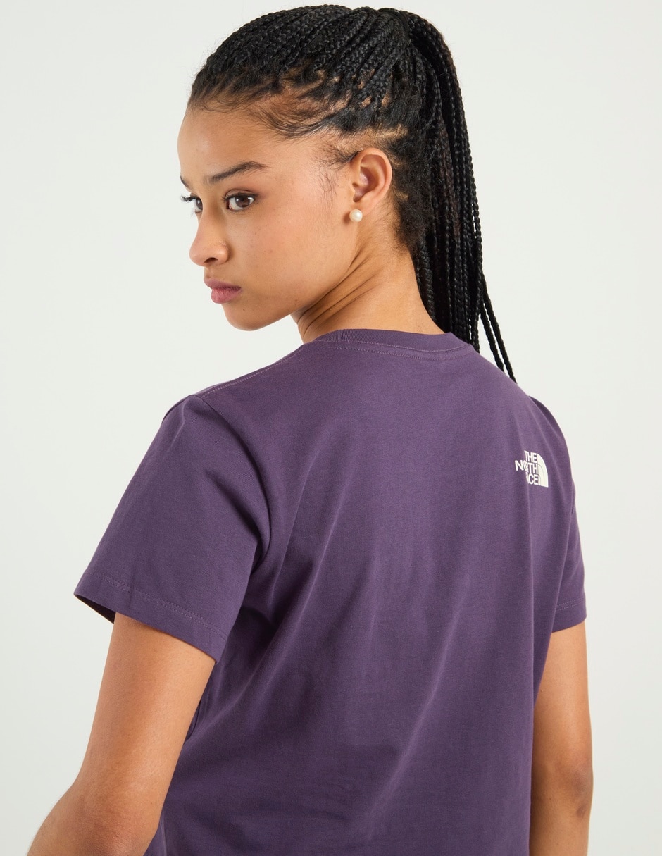 Playera manga corta cuello redondo para mujer 5