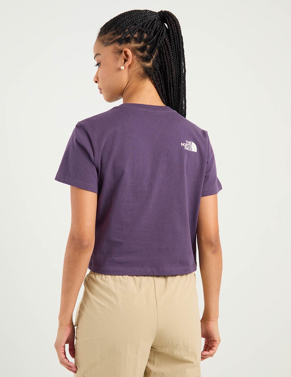 Playera manga corta cuello redondo para mujer 6