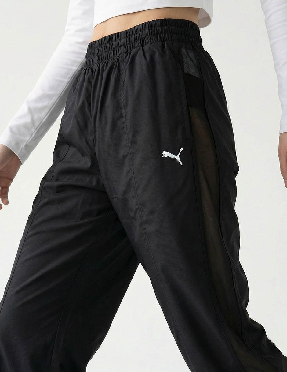 Pants amplio con elástico para mujer 5