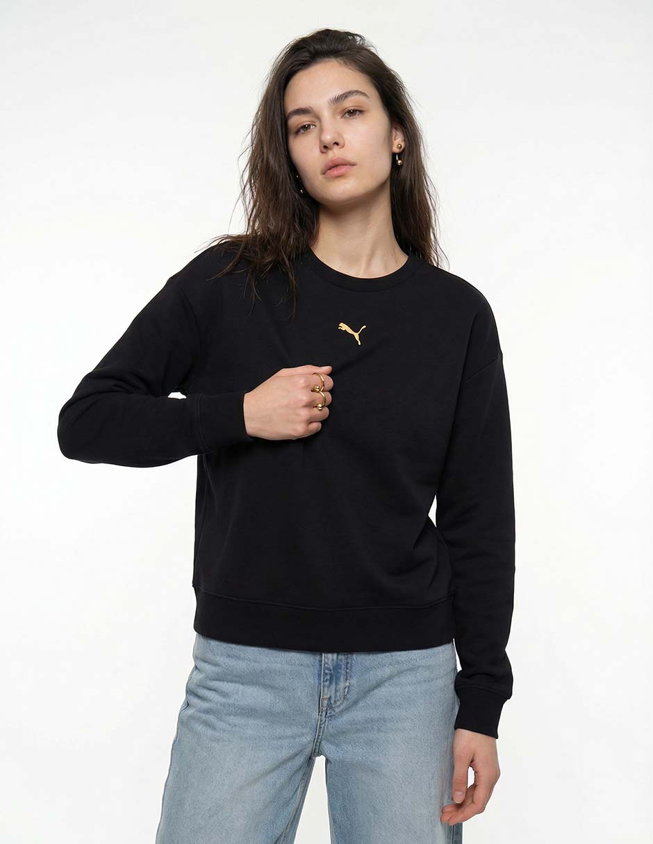 Sudadera sin capucha para mujer