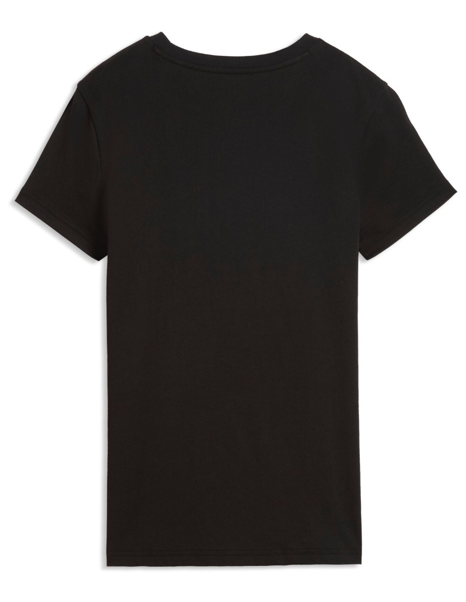 Playera manga corta cuello redondo para mujer 2