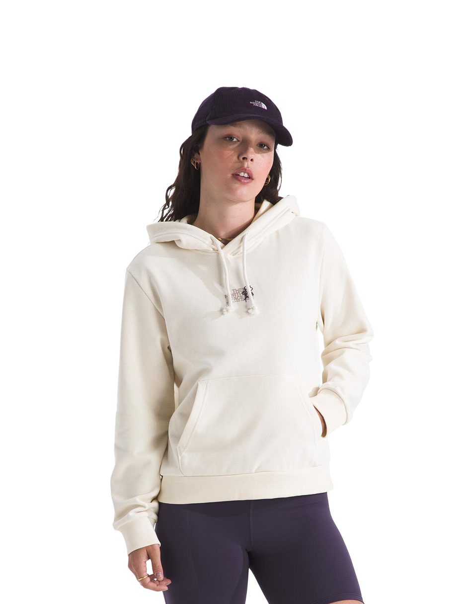 Sudadera con capucha y bolsa para mujer