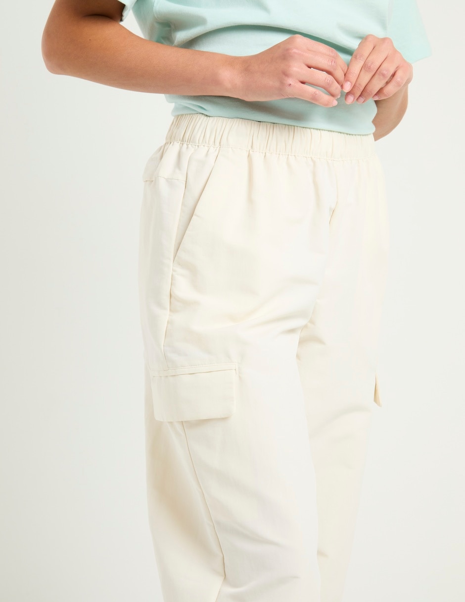 Pantalón cargo relajado para mujer 5