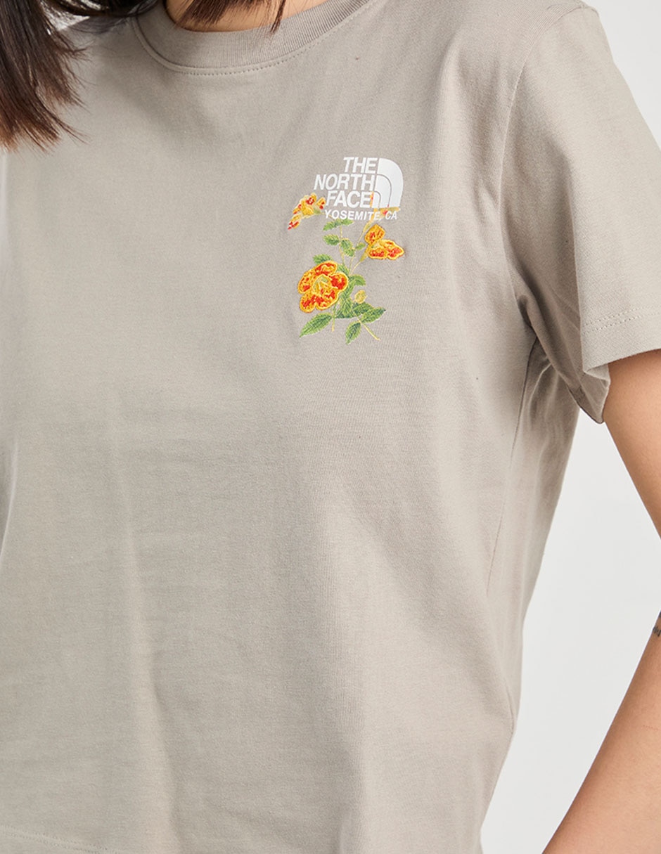 Playera manga corta cuello redondo para mujer 5
