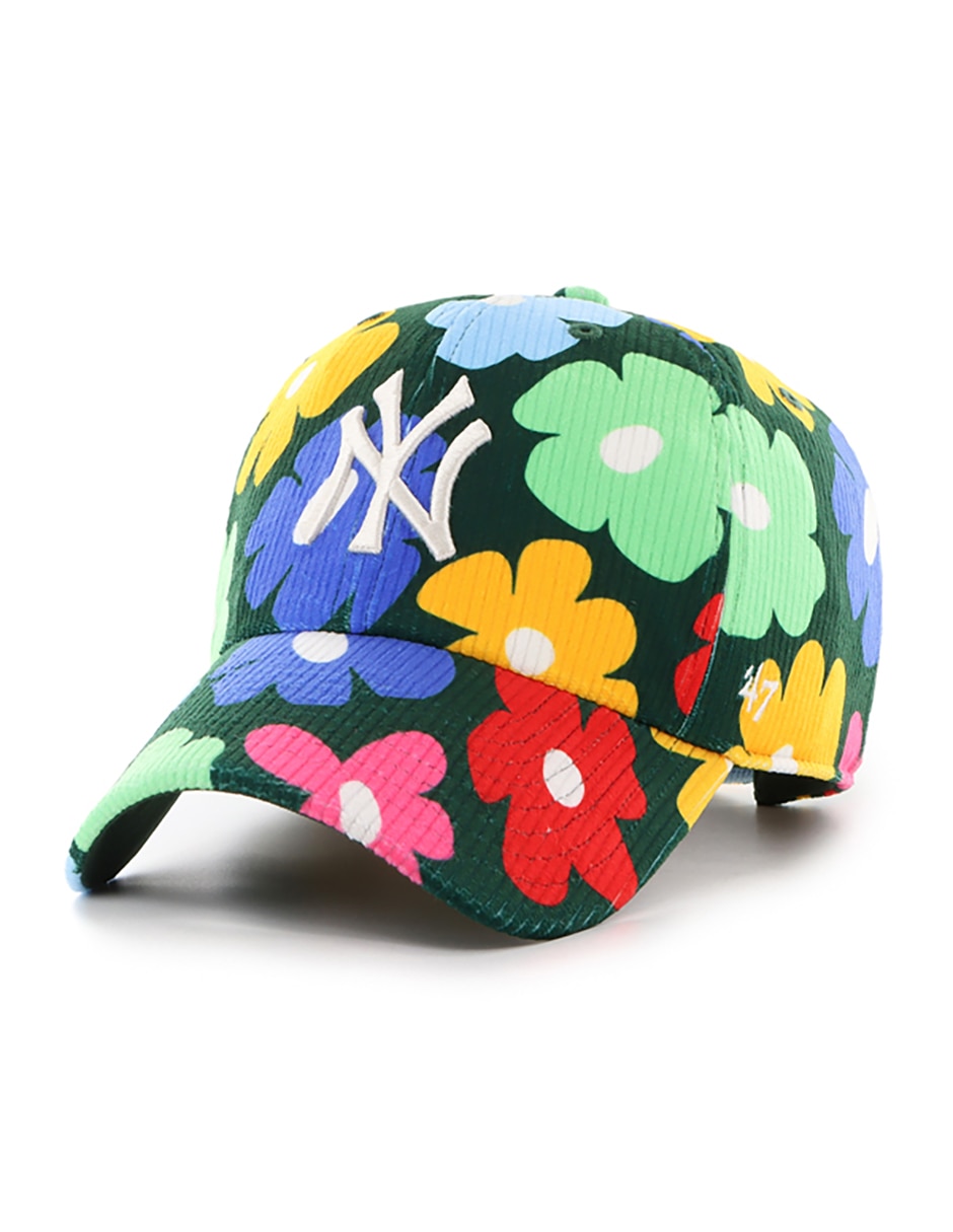 Gorra visera curva correa ajustable casual Floral Collection New York Yankees unisex