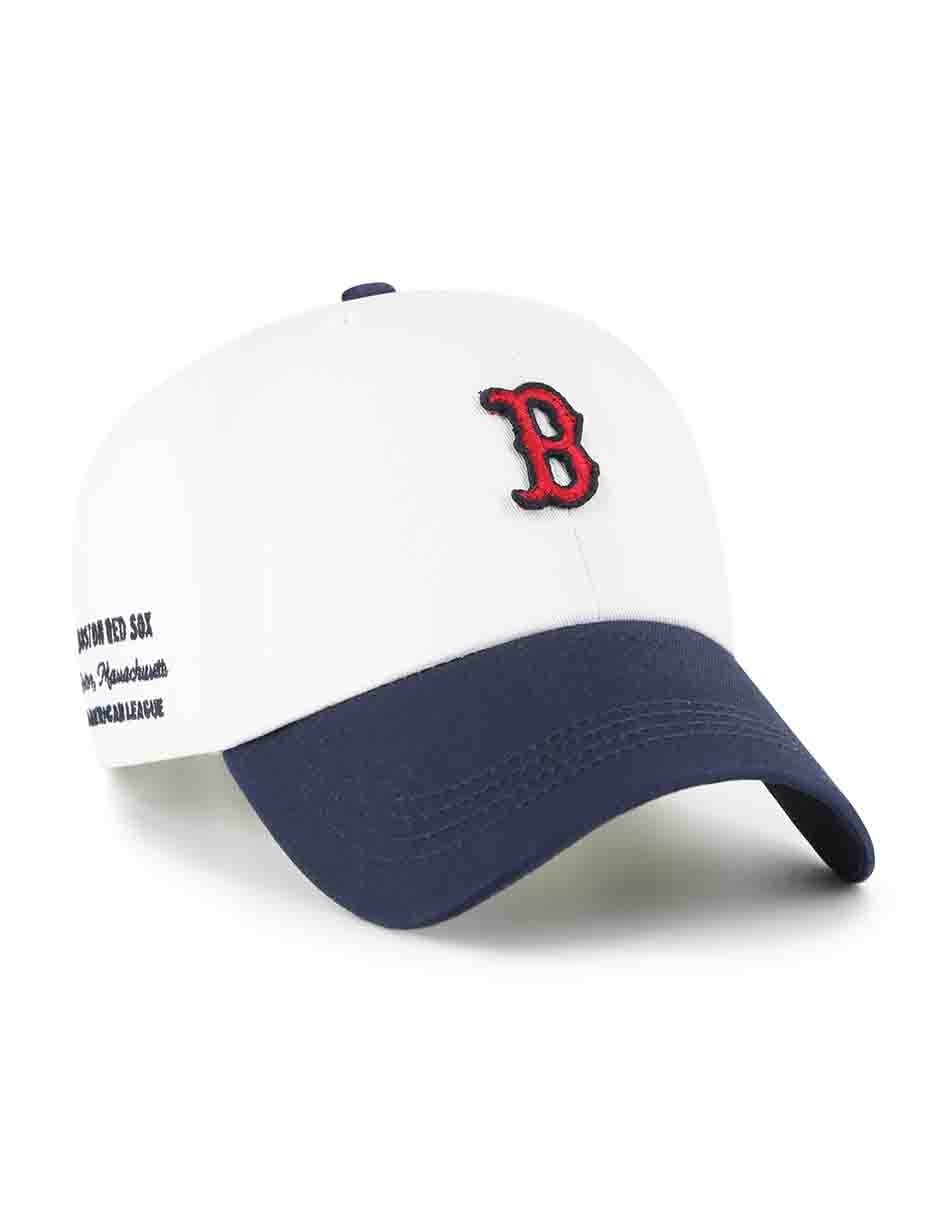 Gorra con visera curva correa ajustable Contemporary Boston Red Sox para adulto 4