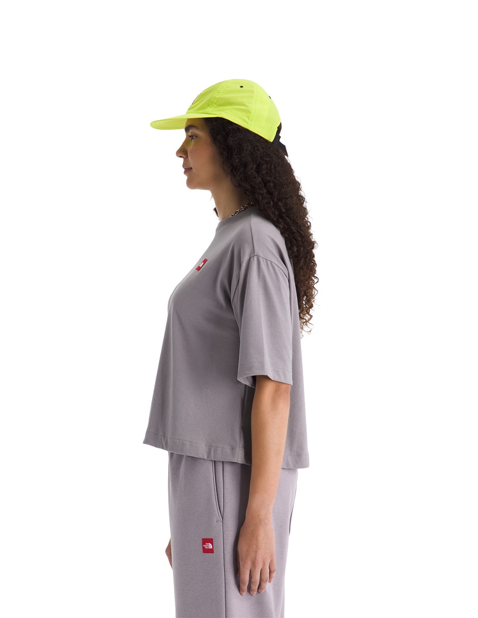 Playera manga corta cuello redondo para mujer 2