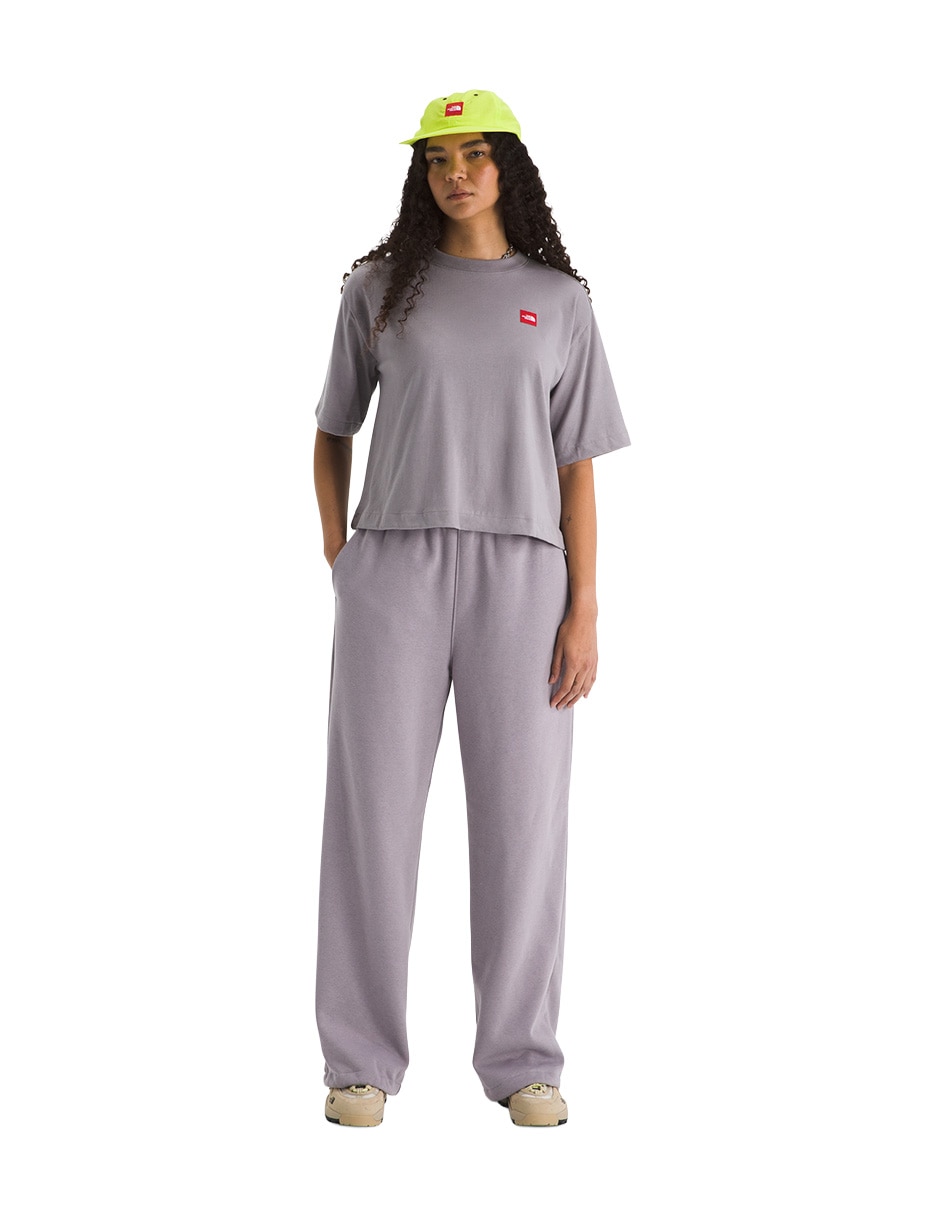 Playera manga corta cuello redondo para mujer 4