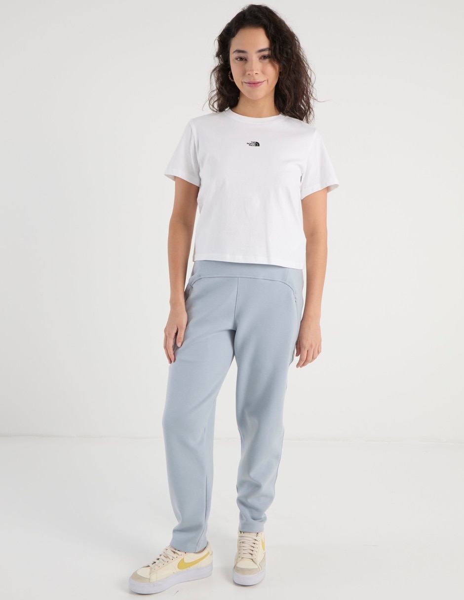 Playera manga corta cuello redondo para mujer 3