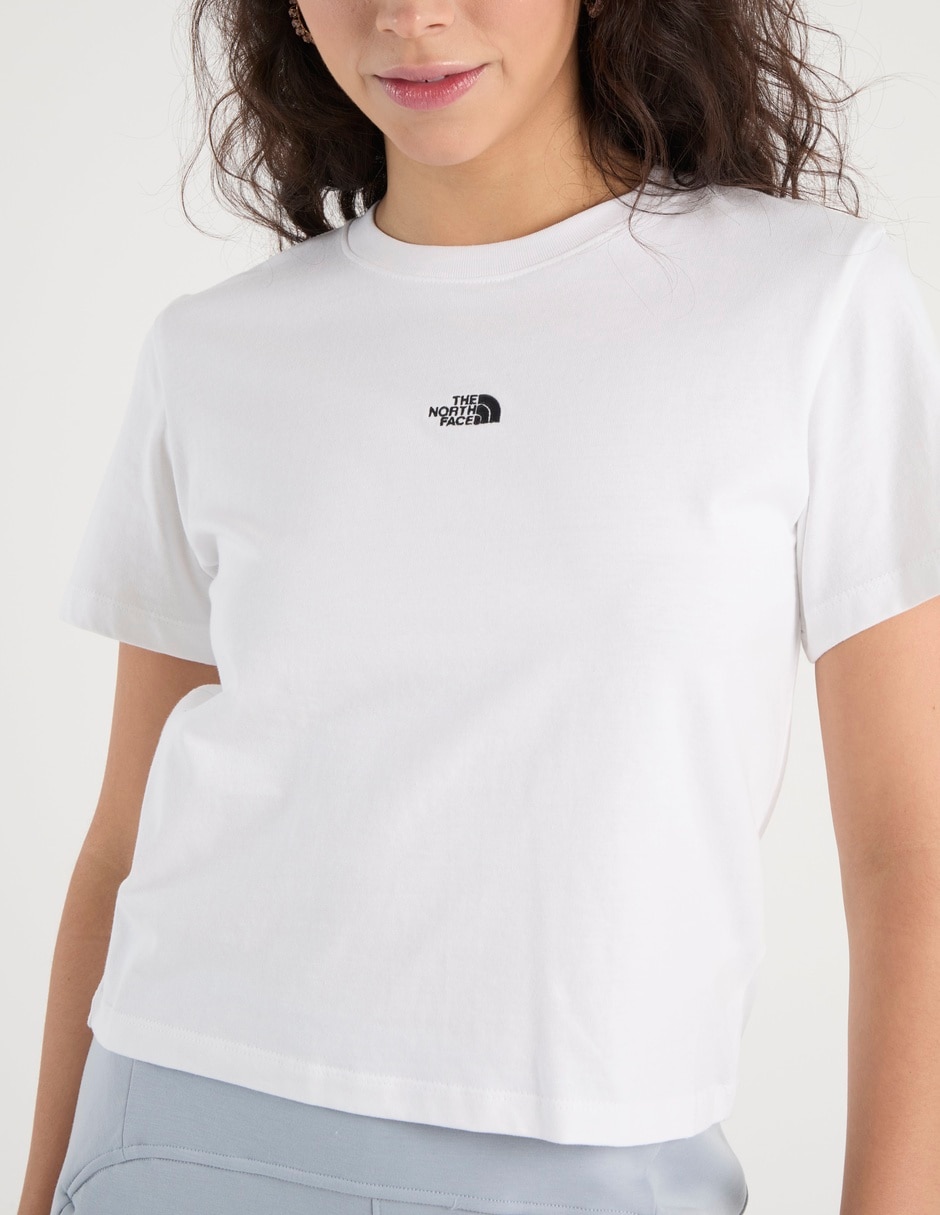 Playera manga corta cuello redondo para mujer 5
