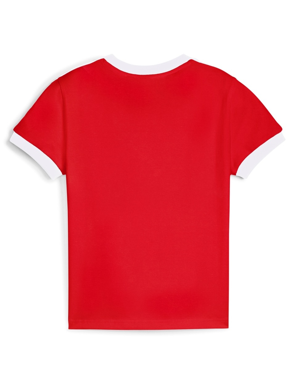 Playera manga corta cuello redondo para mujer 2