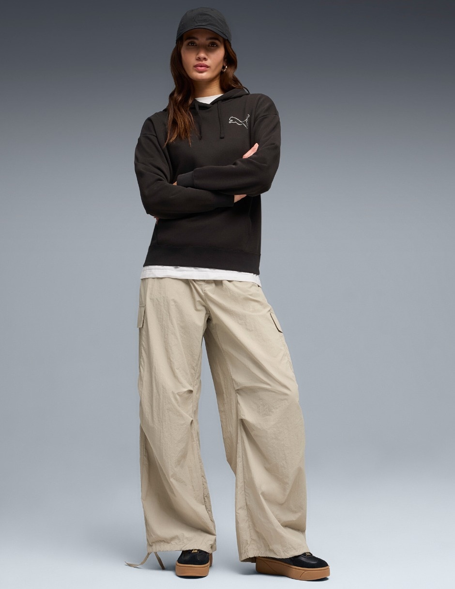 Sudadera con capucha Bedazzled para mujer 4