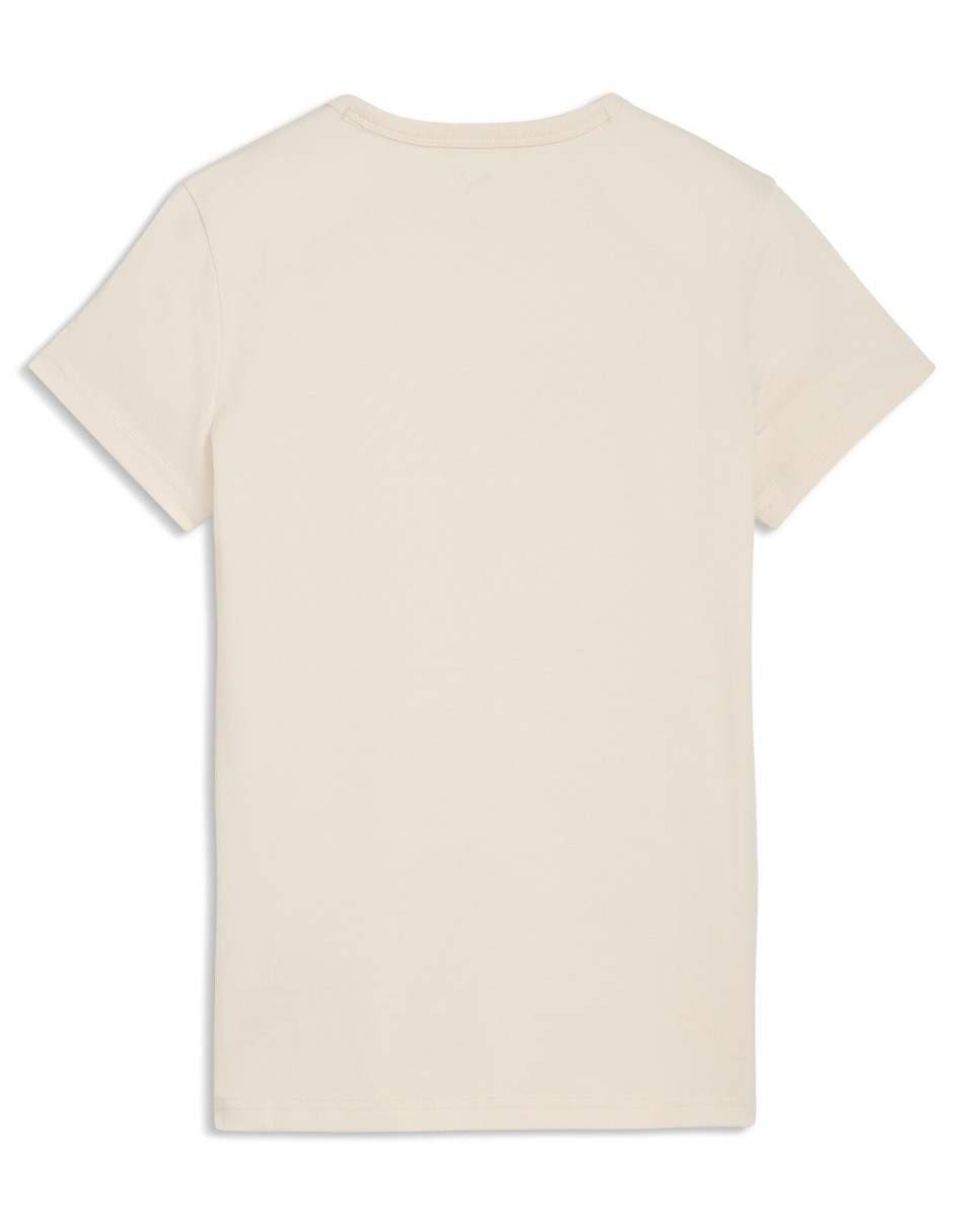 Playera manga corta cuello redondo para mujer 2