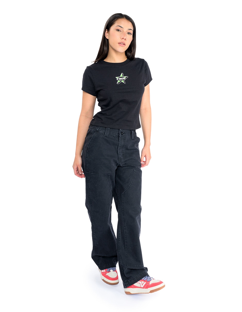 Playera manga corta Starmarked Ss Baby Tee cuello redondo para mujer 2