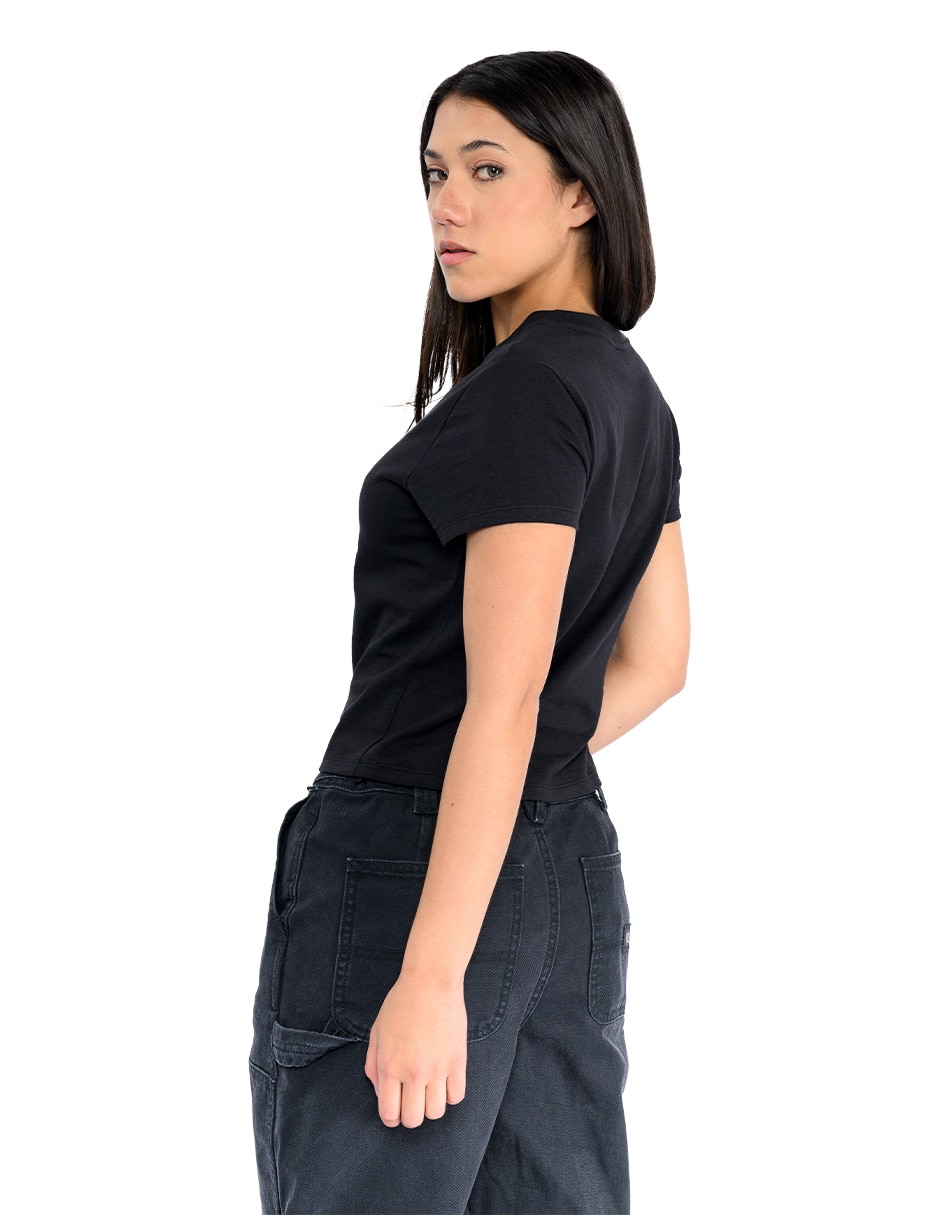 Playera manga corta Starmarked Ss Baby Tee cuello redondo para mujer 3