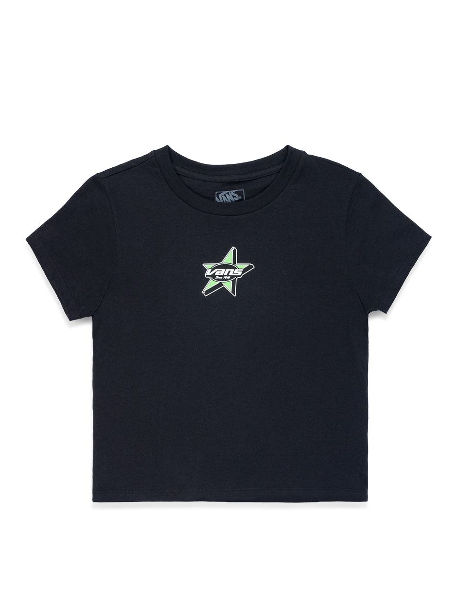 Playera manga corta Starmarked Ss Baby Tee cuello redondo para mujer 4