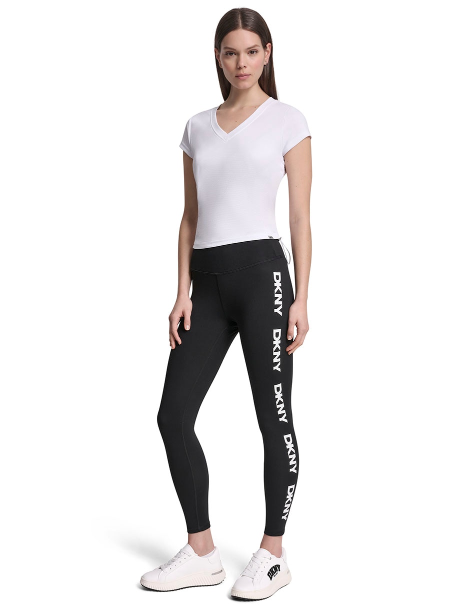 Legging ala cadera con elástico para mujer 4