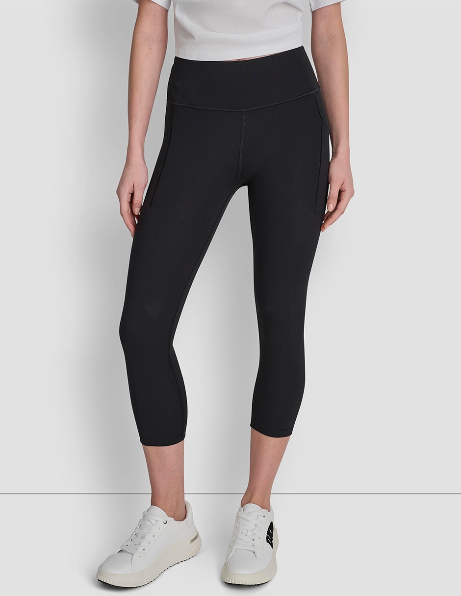 Legging a la cintura con pretina para mujer