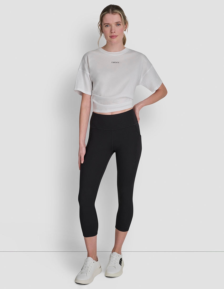 Legging a la cintura con pretina para mujer 4