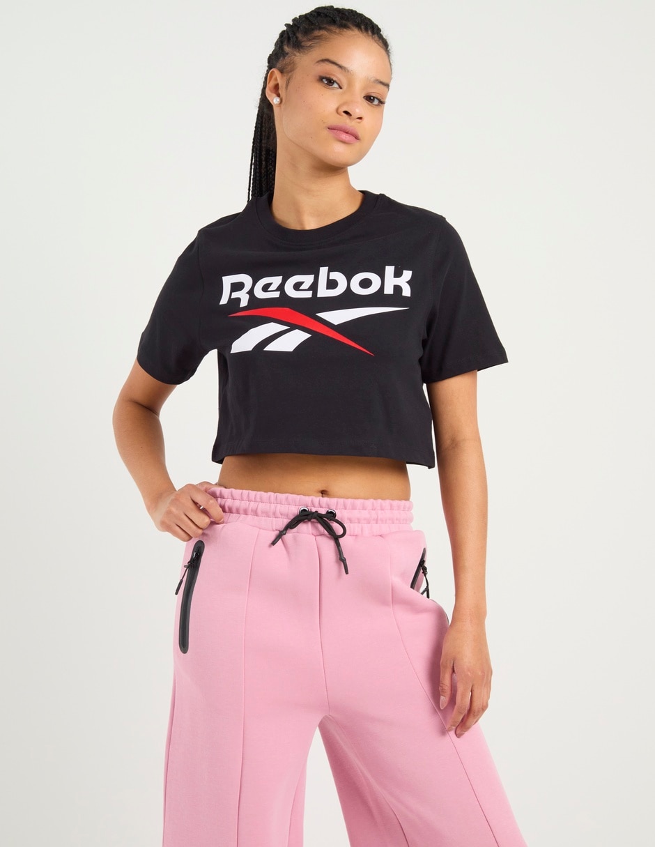 Playera manga corta cuello redondo para mujer