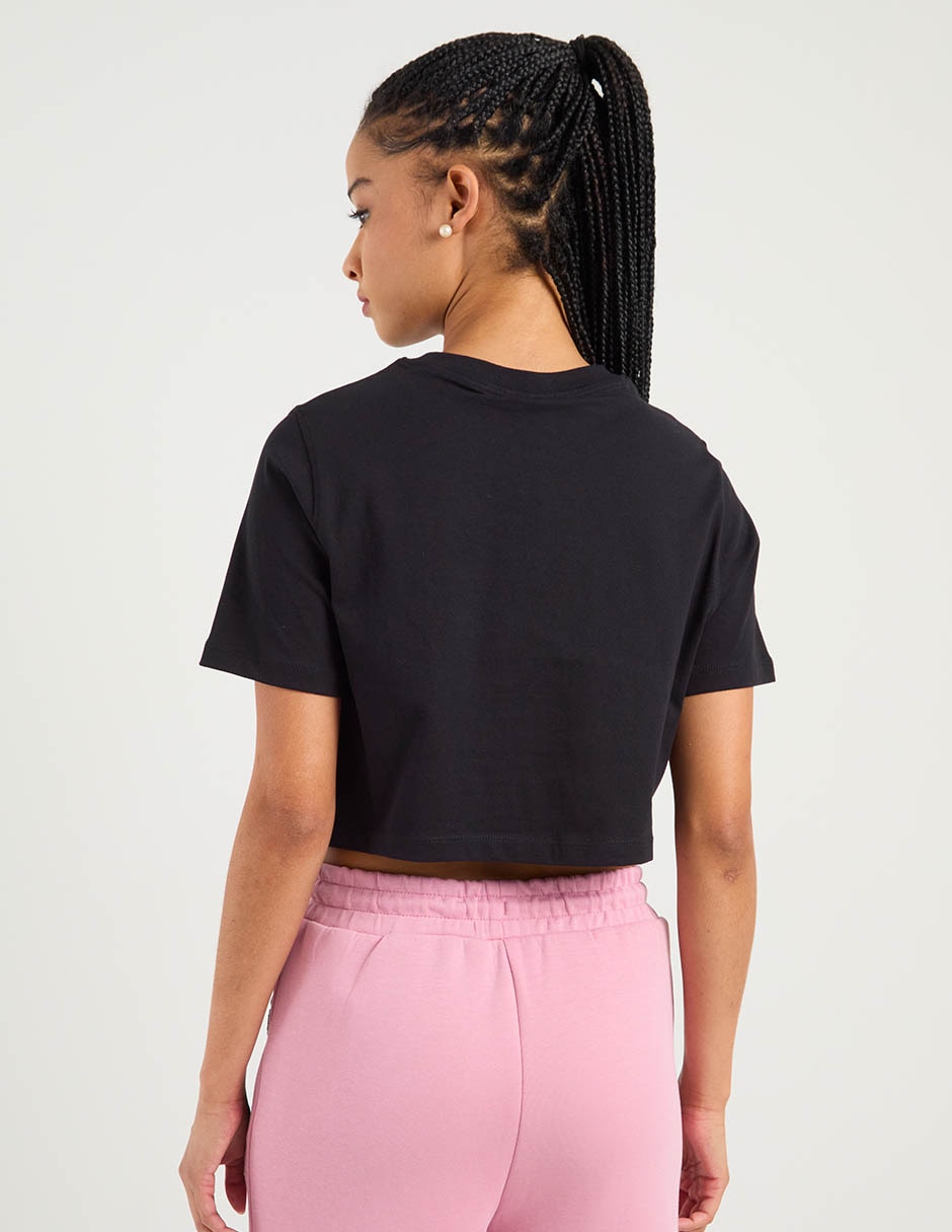 Playera manga corta cuello redondo para mujer 6