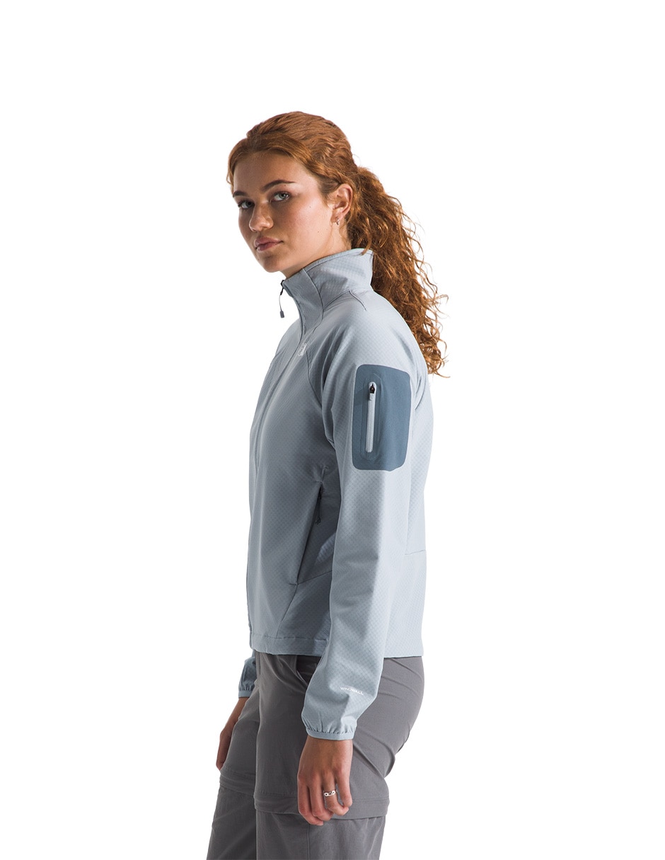 Chamarra casual impermeable para mujer 4