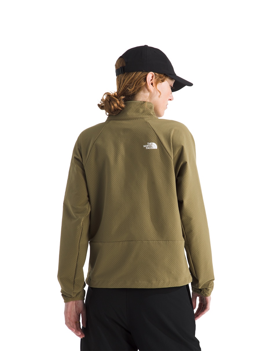 Chamarra rompevientos impermeable para mujer 4