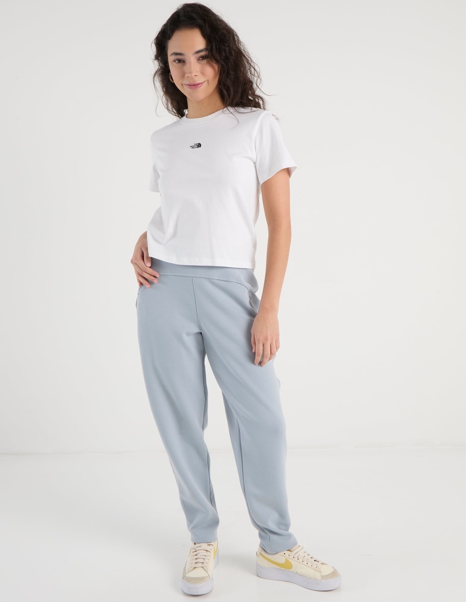 Pants regular con jareta para mujer 2