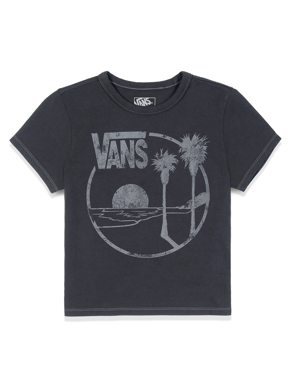 Playera manga corta cuello redondo para mujer 4