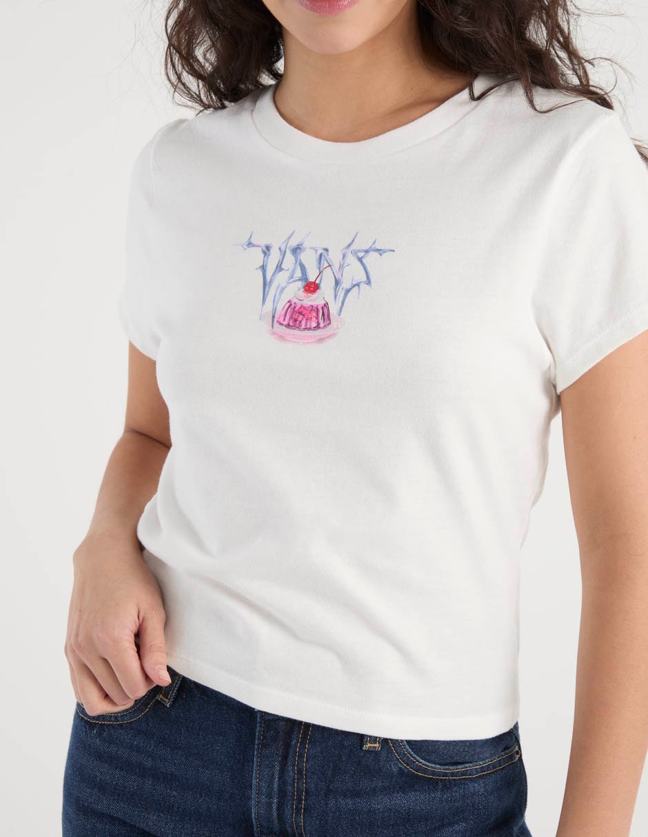 Playera manga corta cuello redondo para mujer 5