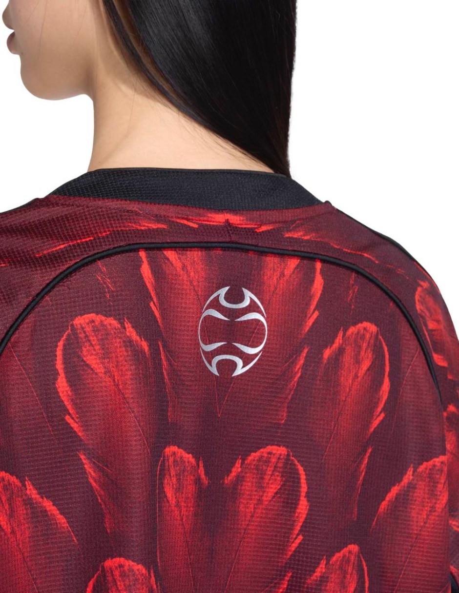Playera manga al codo cuello redondo para mujer 6