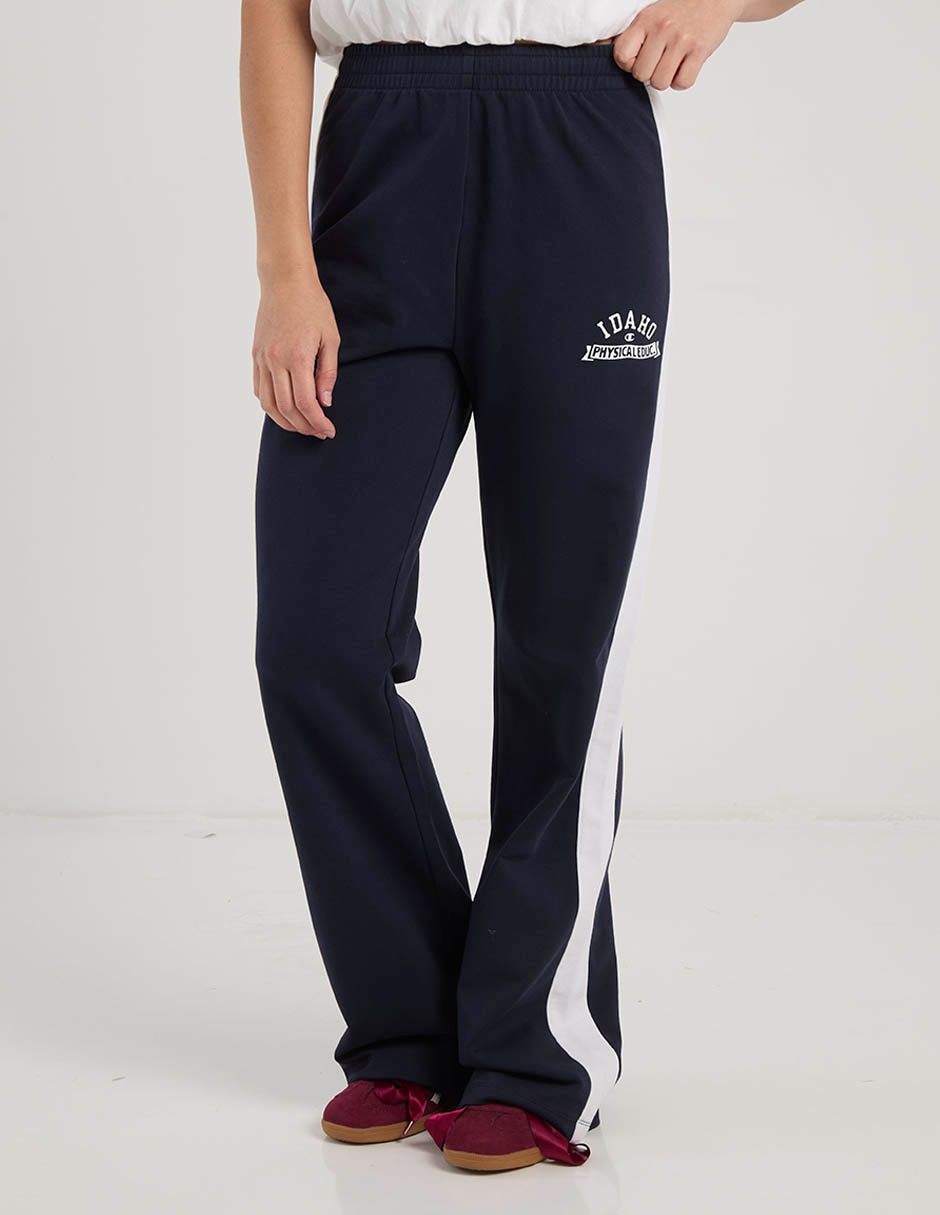 Pants amplio con elástico para mujer