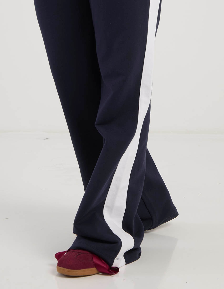 Pants amplio con elástico para mujer 5