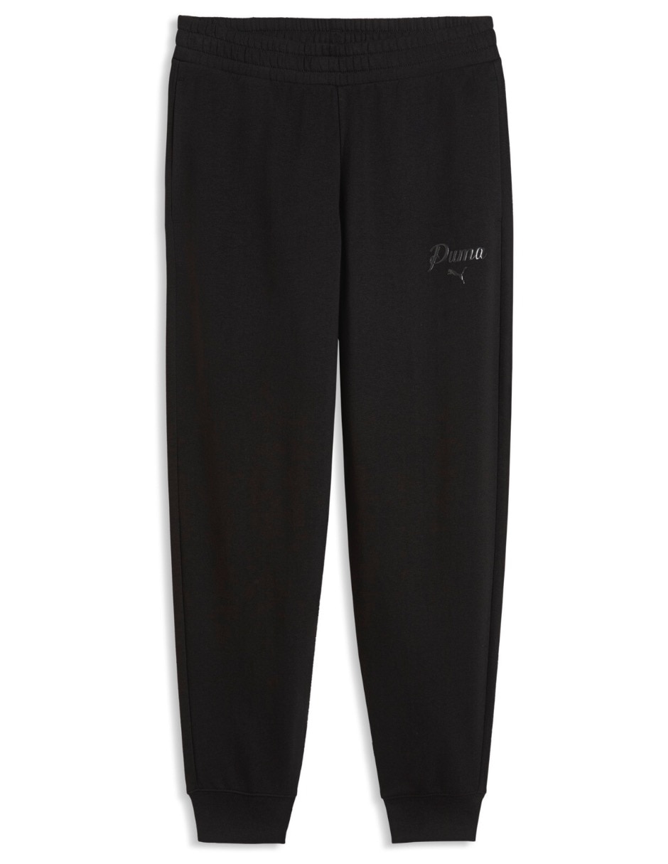 Pants regular con elástico para mujer 5