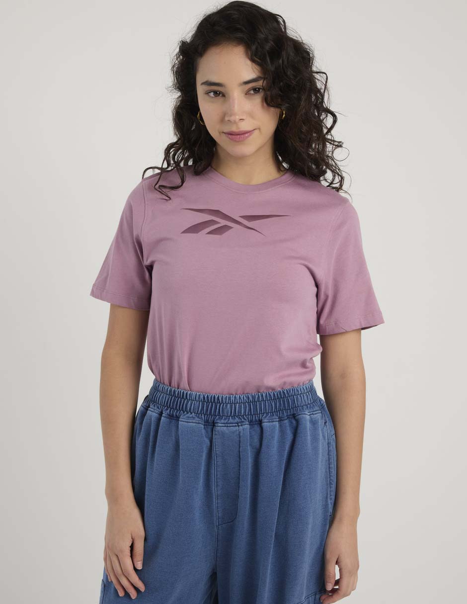 Playera manga corta cuello redondo para mujer 2