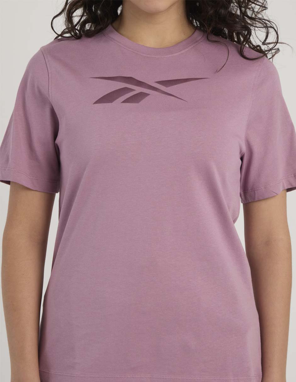 Playera manga corta cuello redondo para mujer 7