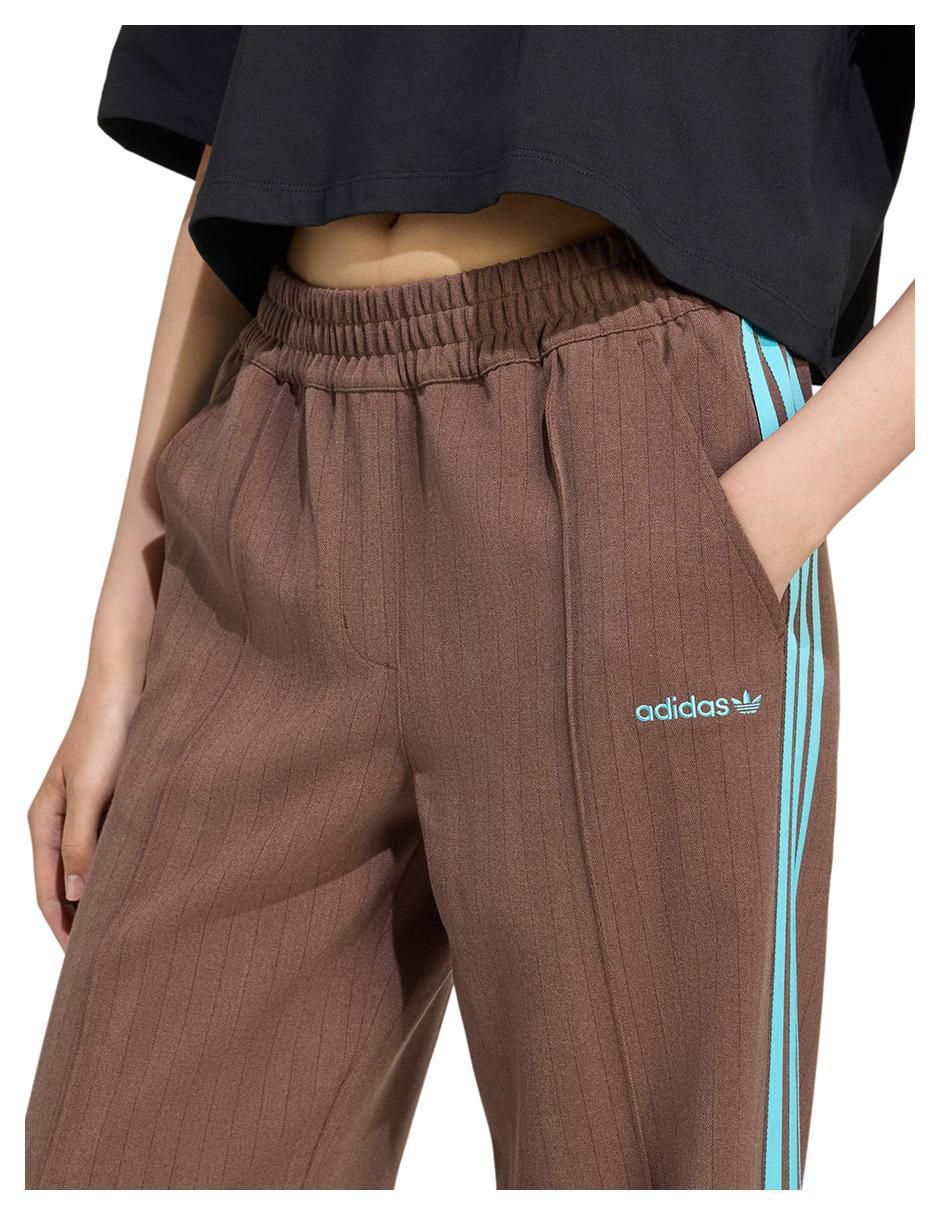 Pants regular con elástico para mujer 5